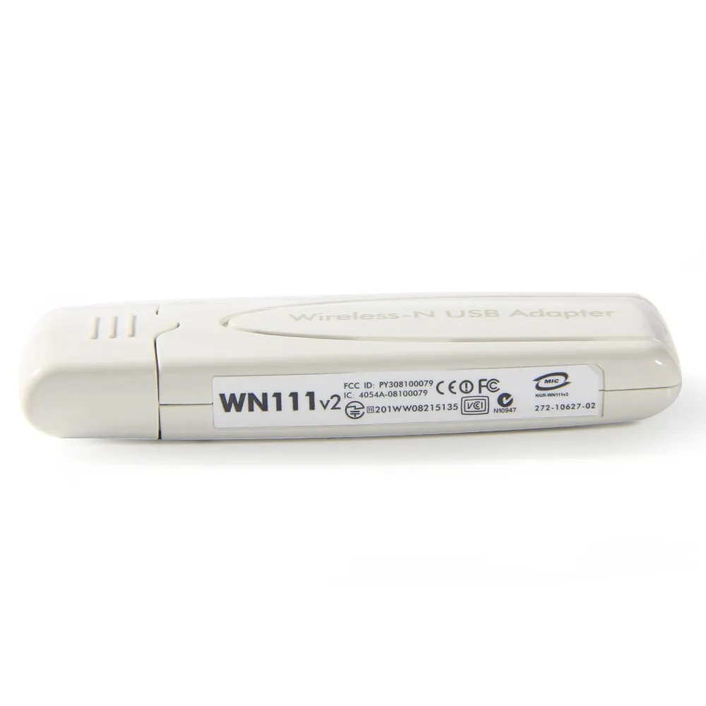 ORIGINAL WN111V2 Adaptateur WiFi USB sans fil 300 Mbps Carte réseau Récepteur Ethernet Wi Fi pour WN111 V2 Windows 7/8/10