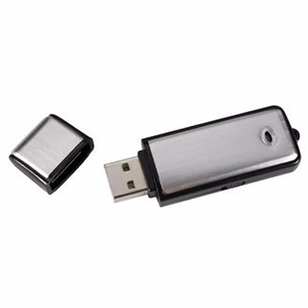 USB-geluidsrecorder - 8 GB spraakopnameapparaat - Digitale o-recorder - Geen knipperlicht tijdens opname PQ1415157166