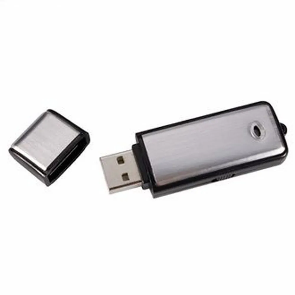 Enregistreur de son USB - Appareil d'enregistrement vocal de 8 Go - Enregistreur audio numérique - Pas de lumière clignotante lors de l'enregistrement PQ1416550938