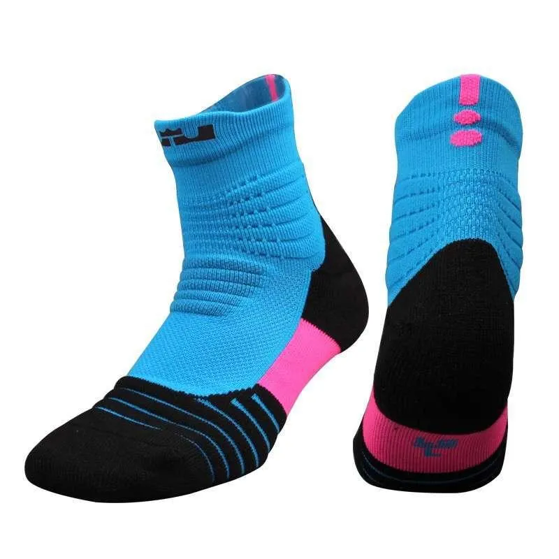 New Brand Men Elite Outdoor Sports Basketball Socks Professional Cycling Socks Shice Paild Nonslip Male Male Run2480466