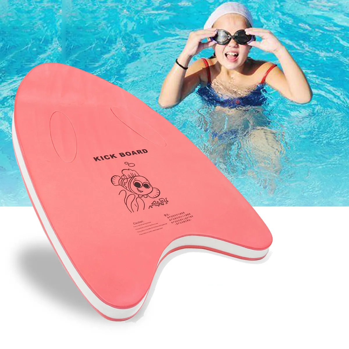 Colorful A Shaped Swim Swimming Swimming Training Kickboard With Tidal
