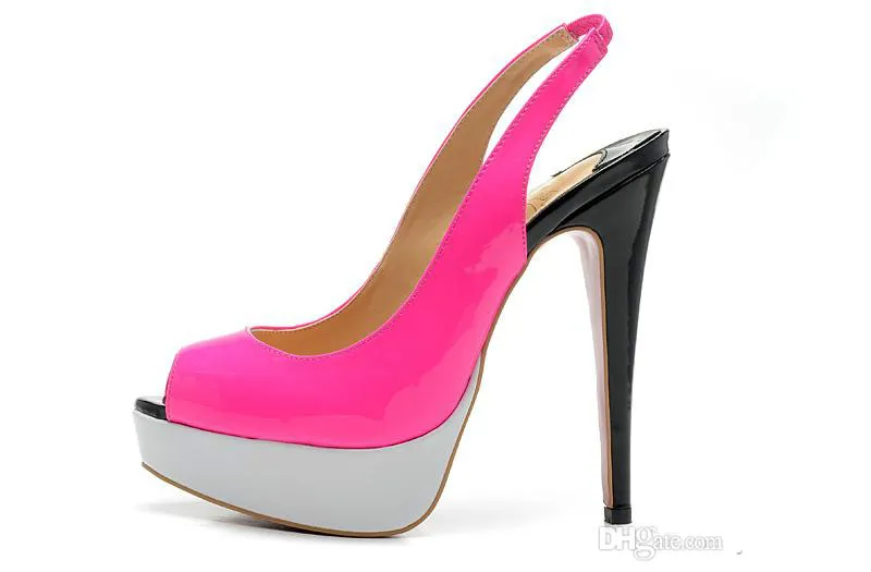 Peep toe red bottoms sales