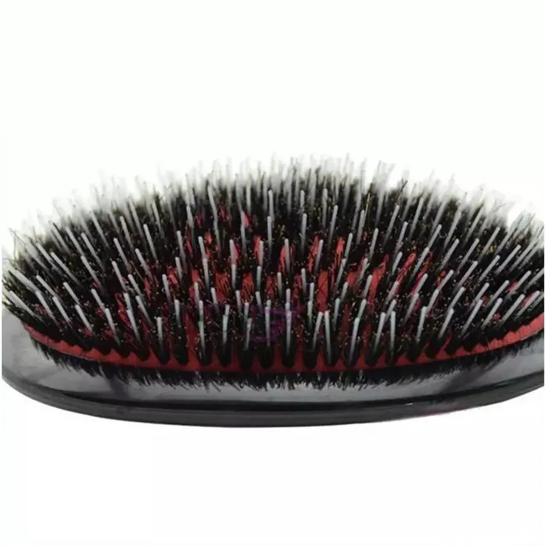 Profesjonalny owalny antystatyczna grzebień łopatkowy Masaż Hairbrush Hair Styling Tool COAR Harger Nylon Włosy Szczotka