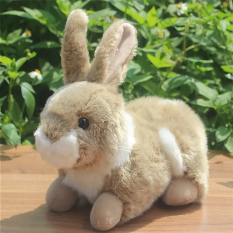 Joli lapin en peluche jouet peluche animal poupée jouets présent doux  canapé