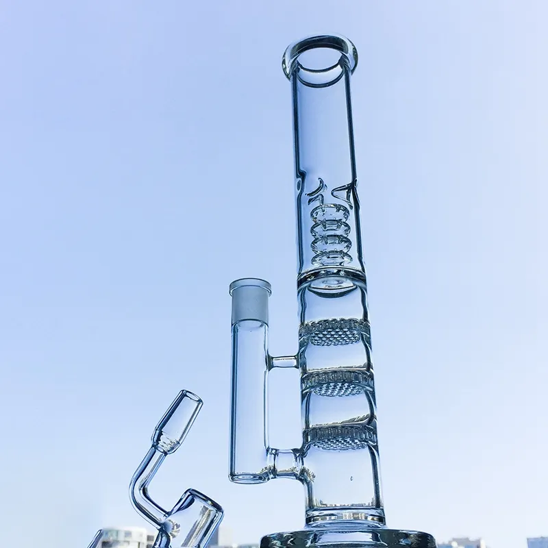 Bulk Order 18mm Glass Bong With Triple Percolators, Tournament Bowl ...