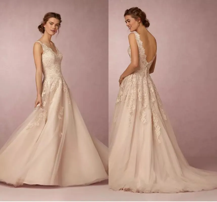 BHLDN Willowby Taryn Gown - Adinas Bridal