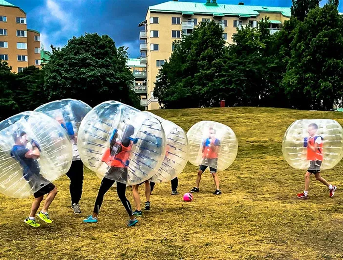 Hot Selling 1.7m 0.8mm Zorb Ball Dla Dorosłych Bubble Football Human Hamster Bill Bubble Soccer Zorb Ball na sprzedaż