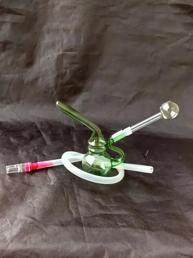 Szklana butelka z szklaną wodą w kształcie hurtowni szklane szklane Bongs Bongs Olej Burner Glass Rury wodne platformy palenia platformy