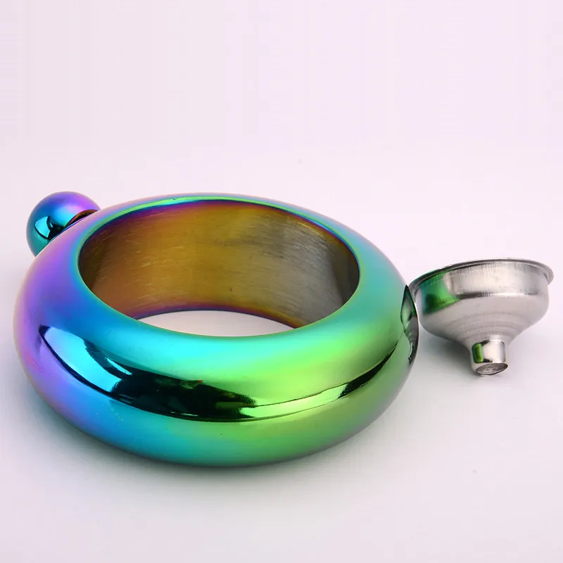 New 3.5oz Water Bottle Booze Bangle 304 Stainless Steel Wine Glasses ...