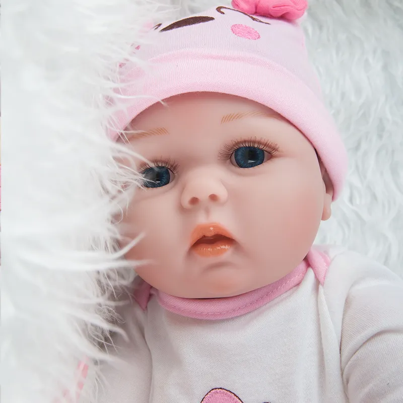 Boneca Bebe Reborn 57cm, bebe realista, boneca real Reborn Olhos