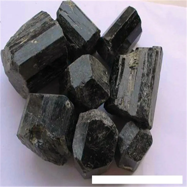 Bulk grov naturlig svart turmalin kristaller från Brasilien stora råa naturliga stenar reiki crystal healingwhole lot7938000