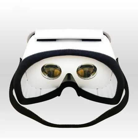 NOUVEAU DIY Portable Lunettes de Réalité Virtuelle Google Carton 3D Lunettes VR Box Pour SmartPhones Pour Iphone X 7 8 VR lunettes pour TV couché