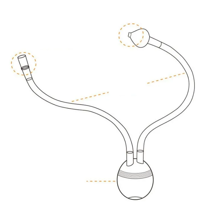 Aspirador nasal de segurança para bebês recém-nascidos, sucção a vácuo, anti-retrolavagem, acessórios de proteção de silicone para bebês e crianças 9428443