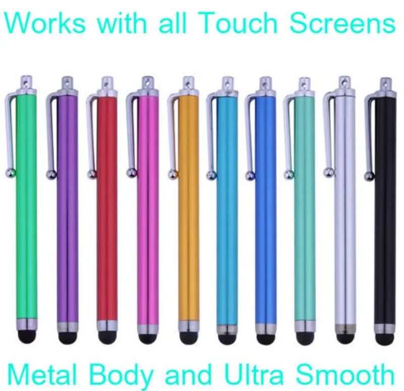 Stylus Pen Capacitive Touch Screen For Universal Mobile Phone Tablet iPod iPad cellphone iPhone 5 5S 6 6plus4277542