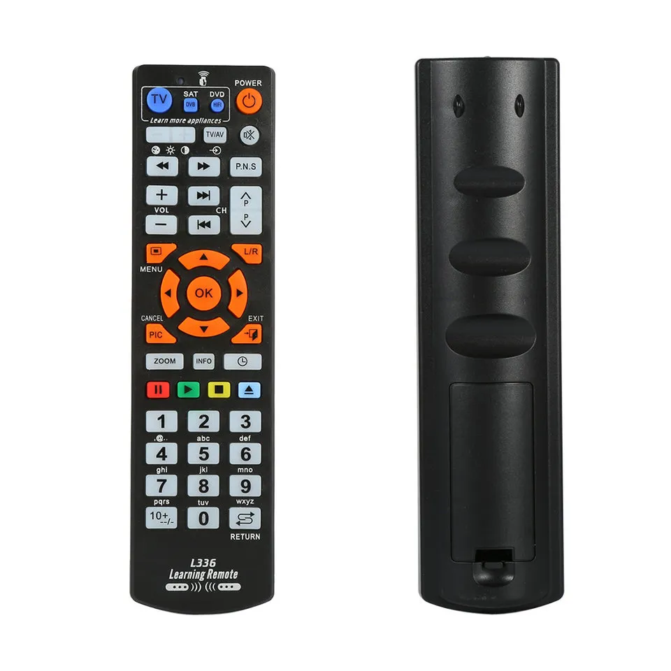L336 Telecomando universale tutto in uno wireless l'apprendimento dell'inglese TV CBL DVD SAT