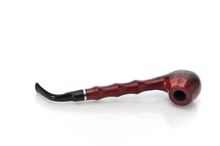 Smoking Pipes In the ancient texture, rod, red, slub, bakelite, bent, circular filter, and wood filter.