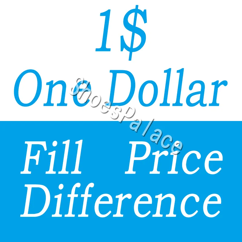 Różnica w cenie jednego dolara za inne buty DHL EMS różne dodatkowe koszty różni się opłata za wysyłkę itc