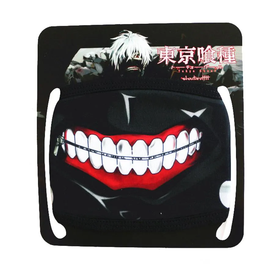 Tokyo Ghoul 2 Kaneki Ken Cosplay Masque masque masques cool Antidust Winter Cotton Mask Anime Cosplay Accessoires KKA12338414670