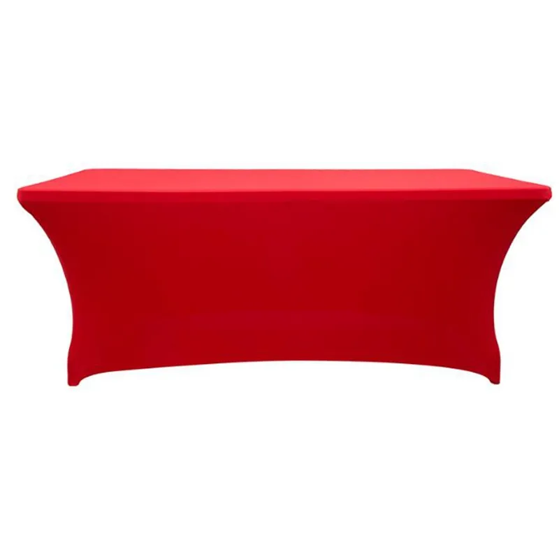 Mantel Rectangular De Licra Para Mesa De Fiesta Al Aire Libre