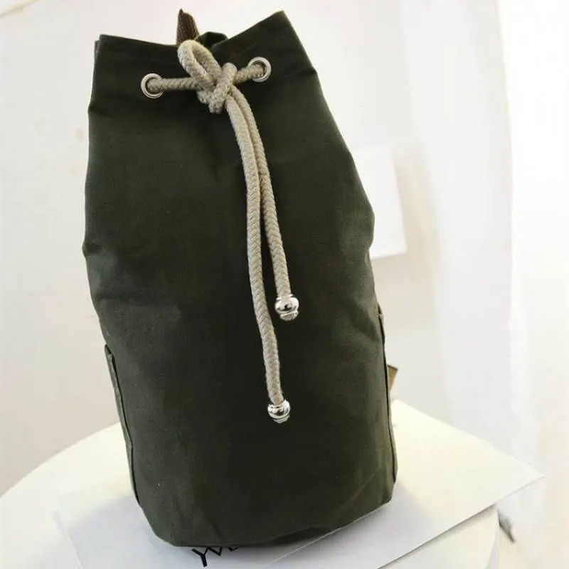 Fashion Canvas Bag Travelling Bag Mens Backpacks Sport Backpack Outdoor Backpack Multifunctional Package Knapsack Bucket Bags