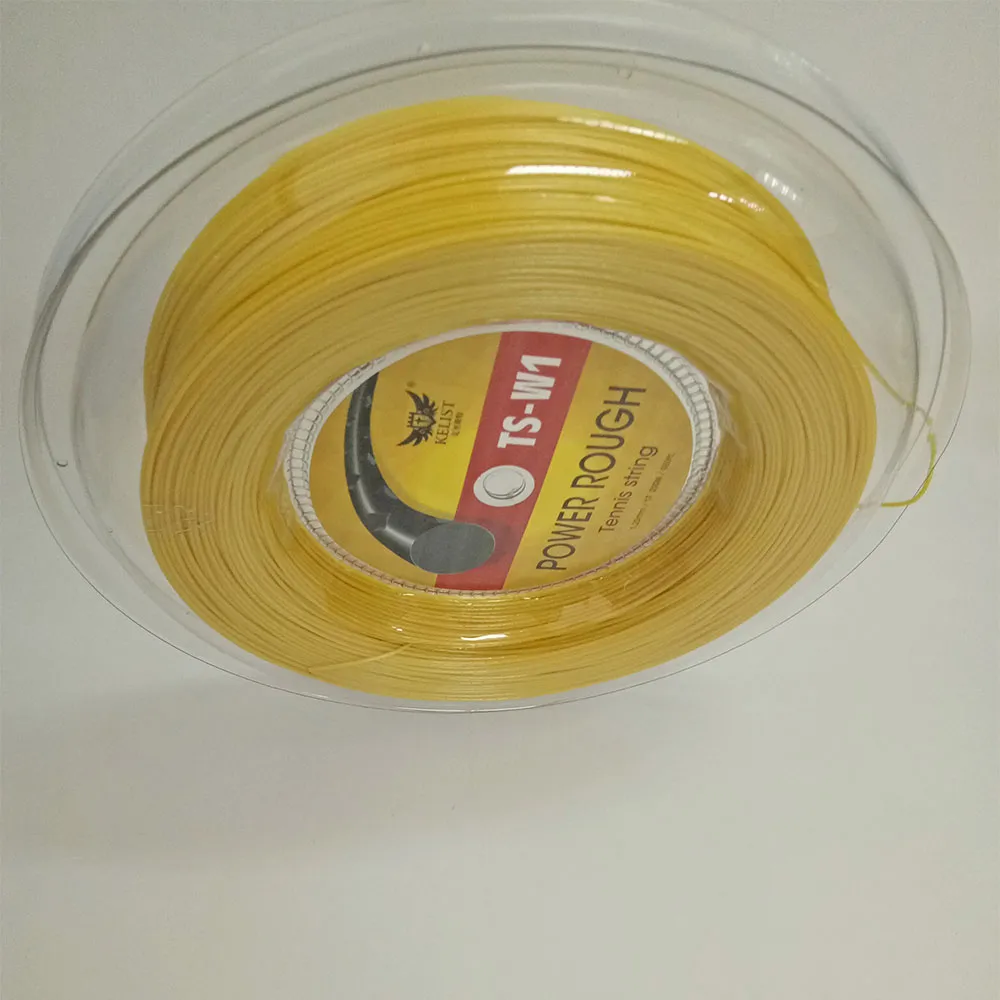 polyester  tennis string polyester GOLD reel 660ft Rough power kelist Co 
