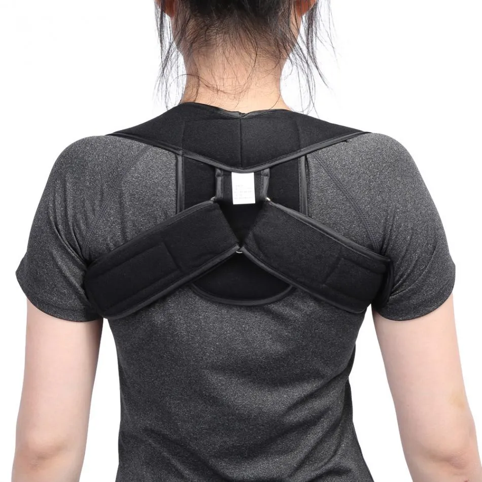 Réglable haut du dos épaule soutien Posture correcteur adulte enfants Corset colonne vertébrale orthèse ceinture arrière orthèses soutien du dos