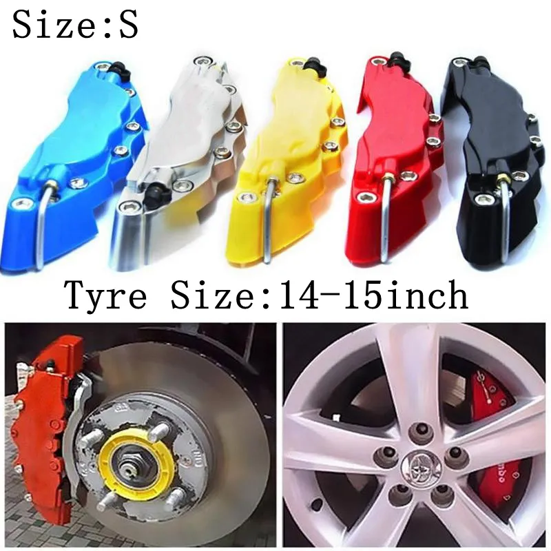 S Size 14 15inch Tyre Universal Brake Caliper Car ABS Calipers Front