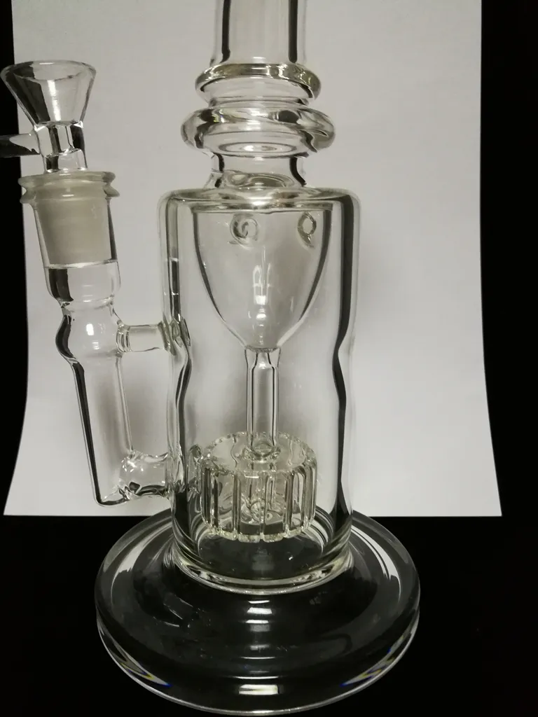 Véritable Californie torus verre bongs incycler plates-formes pétrolières dab rig fumer conduites d'eau mères logo en option 14.4mm joint narguilés