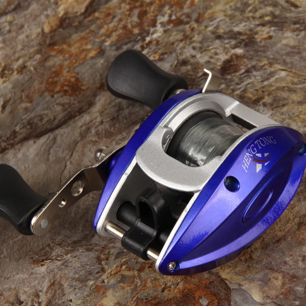 Fiske Reel 3.3: 1 Bait Casting Höger Baitcasting Reel Centrifugal Magnetisk sötvatten Anti-backlash