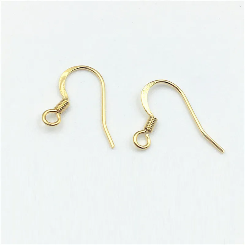 stainless steel Earring Hook Ear Hook Clasp With Bead Charms Jewelry Findings for DIY Fashion Hot