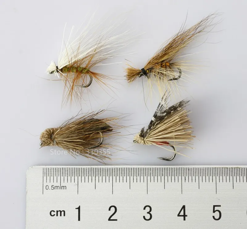 Elk Wing Caddis Dry Flies Trout Fly Fishing Lures H037 (16)