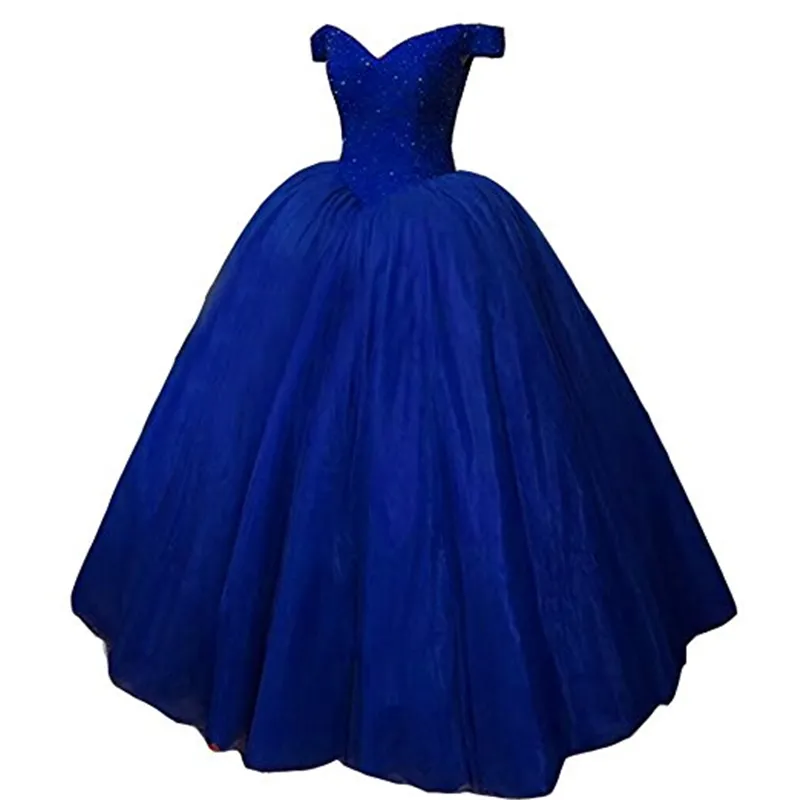 2018 nouvelles robes de Quinceanera rouges robe de bal cristaux perles volants Tulle à lacets dos robes de reconstitution historique pour les filles Q44