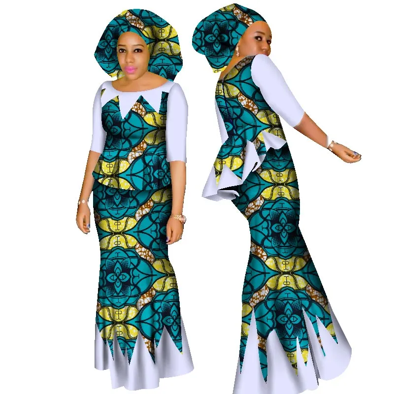 Cotton dashiki skirt best sale