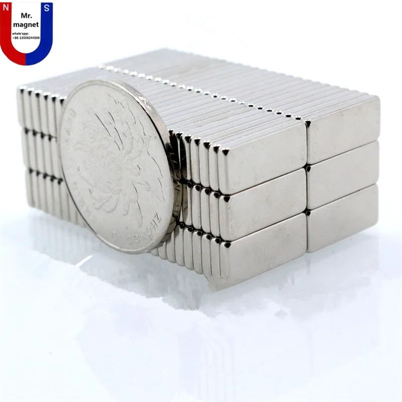 100 Stück 1286 Permanentmagnet N35 12 x 8 x 6 superstarker Neo-Neodym-Block 12 x 8 x 6 mm NDFEB-Magnet 1286 mm mit Nickelbeschichtung