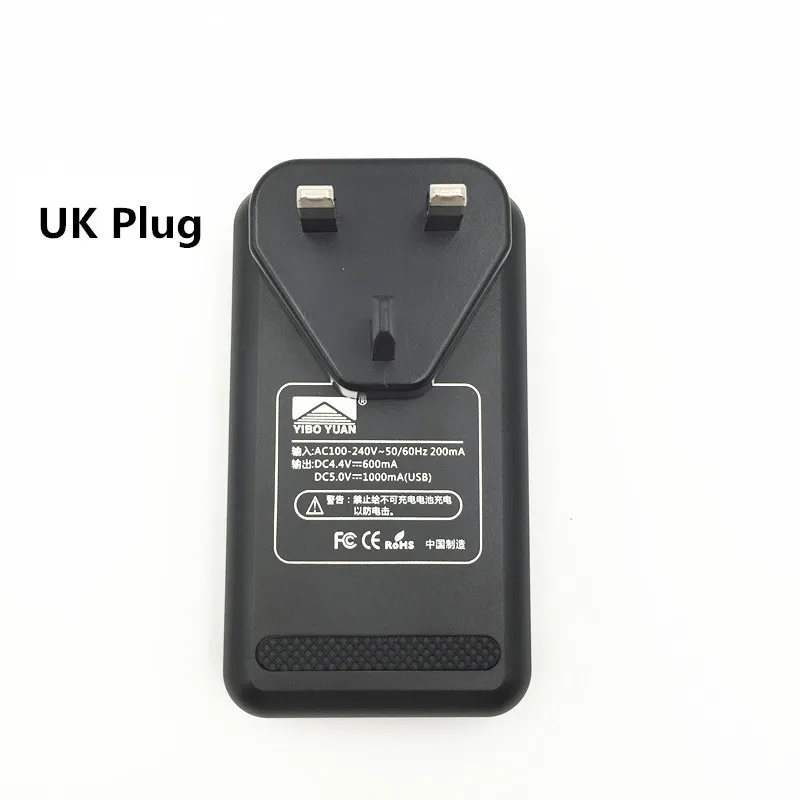 10PCS / LOT UE UK AU NOUS PLUG Chargeur de batterie rechargeable Chargeur USB pour Samsung Galaxy Note 4 Note4 N910 N910F batteries N910F