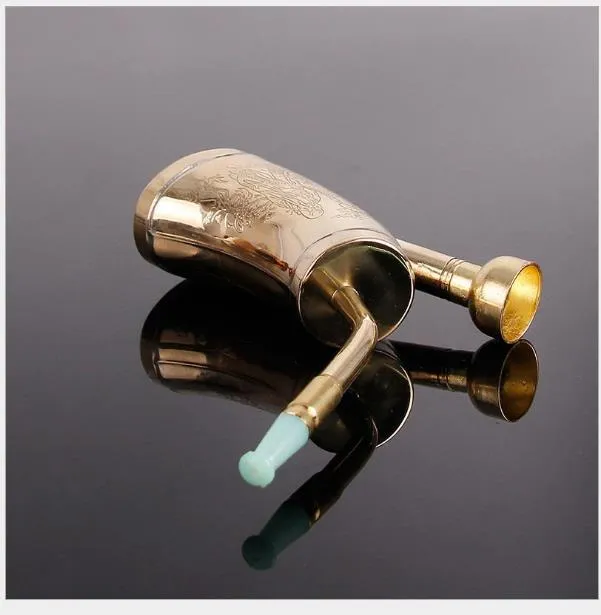 The New Hot Pipe Filter Filter Suction Card Mini Portable Brass Copper Pipe and Glass