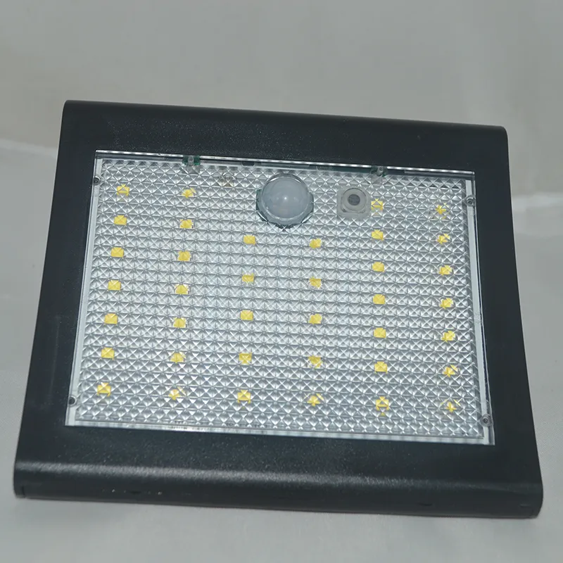 Zasilana słoneczna LED Ściany Światła Ściana Zewnętrzna Wodoodporna Światła Bezpieczeństwa PIR Czujnik Motion Sensor Lampa Ściana słoneczna do ogrodu, Patio, Podjazd, Deck, Schody