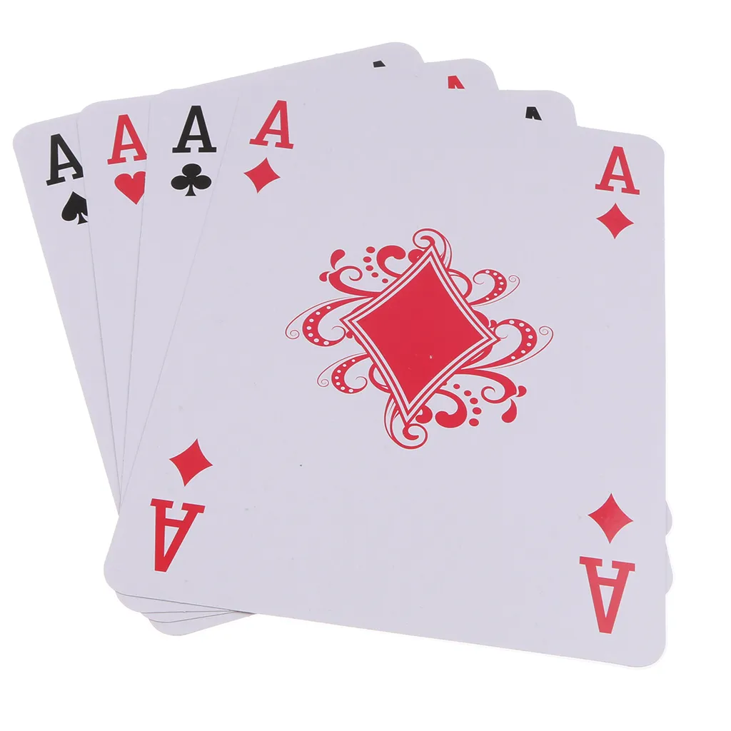 A4 Size Full Deck Super Big Jumbo Jumbo Poker Index Playing Cards For Board  Game, Casino, Magic Tricks From Love6love, $29.64 | DHgate.Com