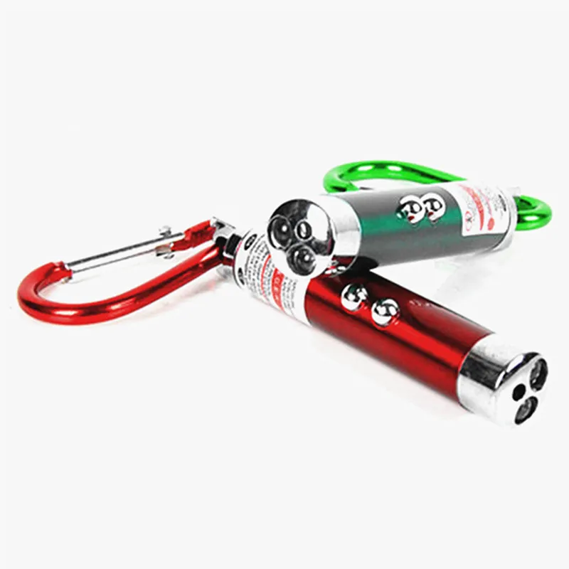 Mini 3 en 1 LED LASER POINTER POINTER CLAINE CLAINE TORCH TORCH LALLE DÉTECTION DE L'ARGENT SIMPLE APP TOSS PRODUCTION LOT2477455