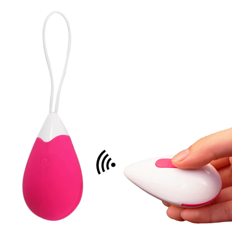 Wireless Remote 8 Modalità USB Ricarica Bullet Vibratore Jumping Egg Stimolatore del clitoride Silicone Vagina Ball Massager Giocattoli del sesso delle donne D18111402