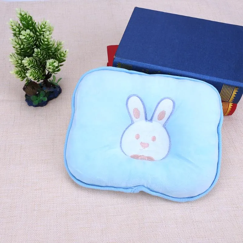 Newborn Baby Sleep Pillow Prevent Flat Head Children Setting Pillow Rabbit Breathable Soft Pillows Baby Growth Pillow
