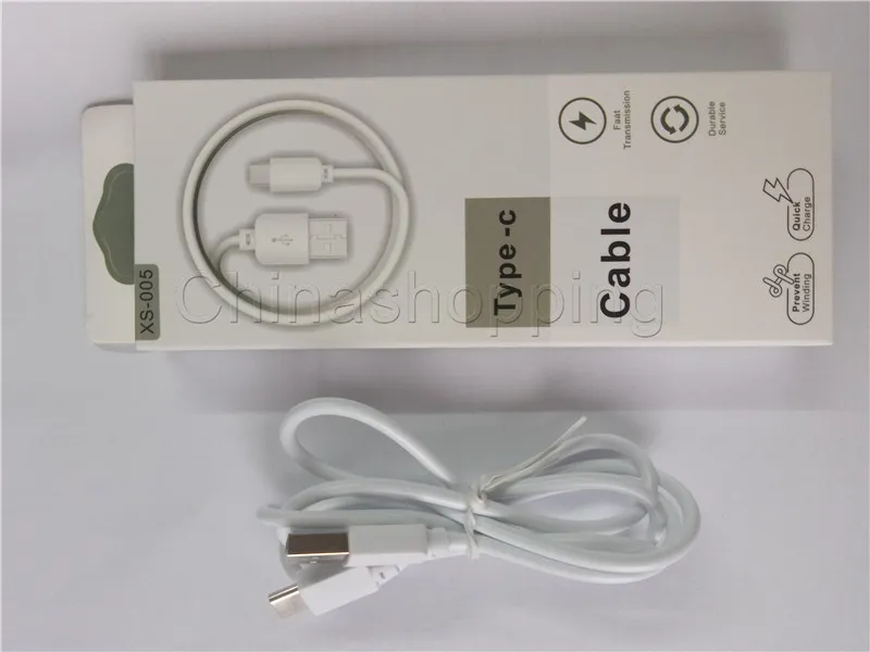 Micro Type C USB Phone Charger Cables Charger Data Cable med detaljhandelspaket för Samsung S24 S23 S22 S21 S20 S30 A51 A33 A72 OPP Xiaomi Huawei LG -smartphone