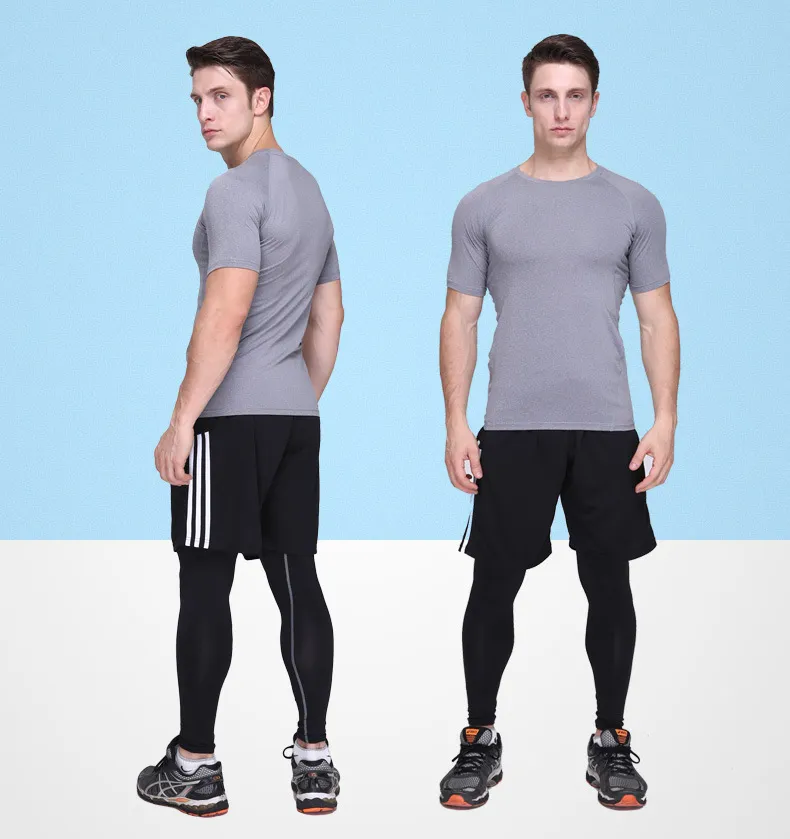 Quick Dry Mens Compression Pants Set Ideal For Sports, Running, Basketball,  Gym, And Jogging Skinny Fit Leggings And Compression Shorts Men 206U From  Tnjzm, $23.16