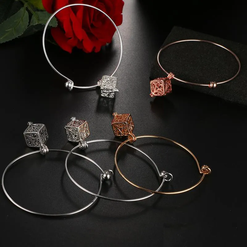 Ароматерапия диффузор браслет 5 цветов эфирное масло браслет с черной лавы камень Шарм браслеты для женщин ювелирные изделия браслеты