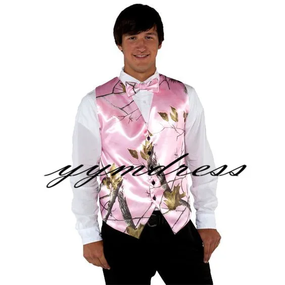 Custom Pink Camo Printed Wedding Groom Upland Hunting Vest For Men Perfect  For Groomsmen, Weddings, Proms, And Farm Parties From Yymdress, $22.62
