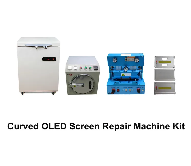 Repair Machine Kit for iPhone and Samsung , OCA Machines with Molds for Cracked OLED LCD Screen LCD Repair Fix