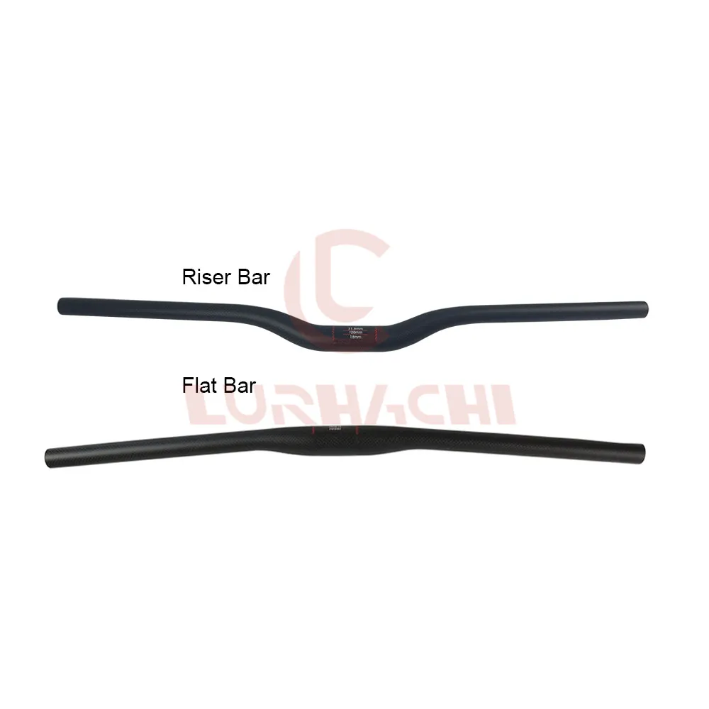 LURHACHI WMTB01 Full Carbon MTB Handlebar Flat Bar XC To DH Riser Bar