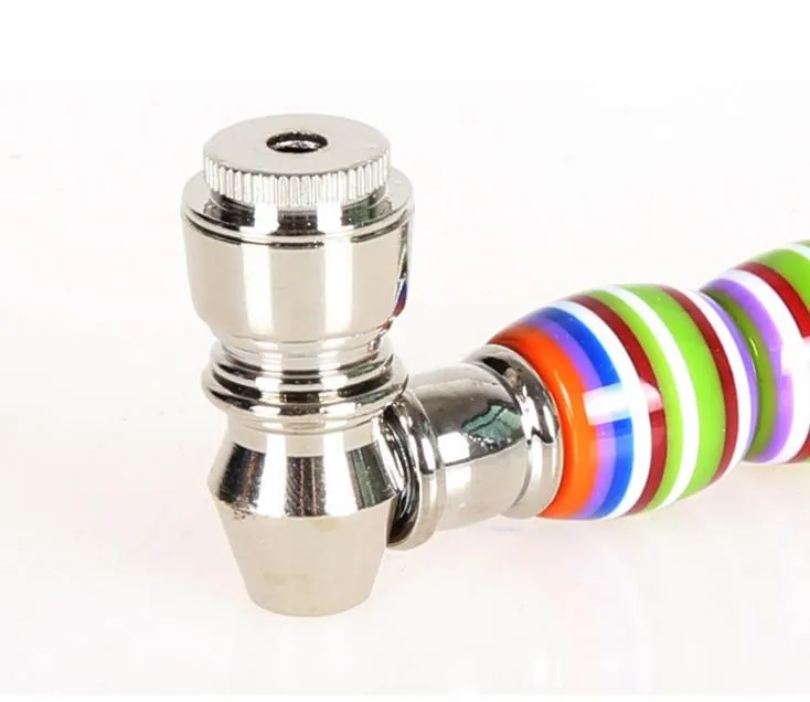 Metal striped pipe exports to the US foreign trade smoking pipe TW004