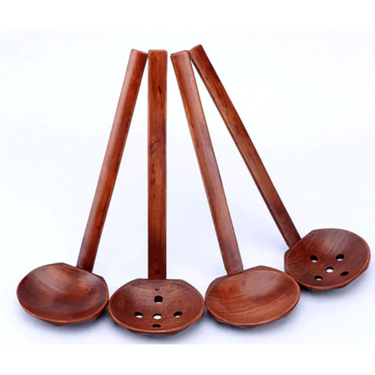 Houten Japanse Soeplepel - Blauw | Japan Vibe