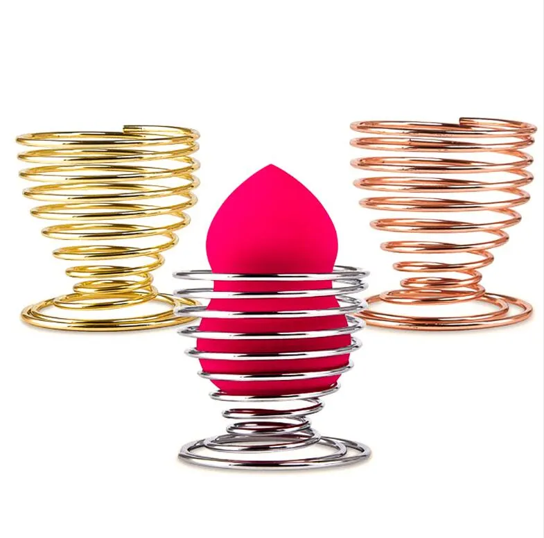 Moda Makijaż Posiadacze Gąbki Puff Display Stand Gurda Kształt Sponge Puff Blender Suszenie Uchwyt Uchwyt Uchwyt Makijaż Uchwyt Puff Uchwyt Narzędzia Beauty Prezent